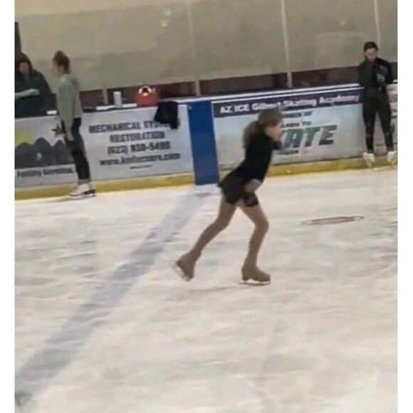 Thermal Ice Skating Dress Girls size 10 - Picture 3 of 3